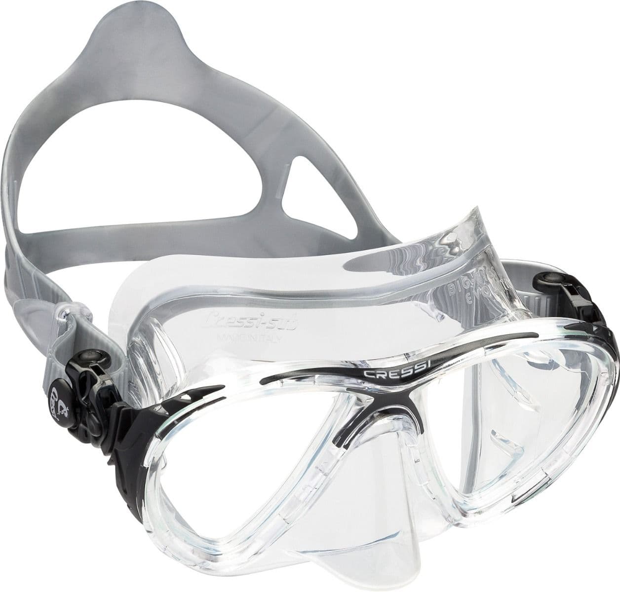 Cressi Big Eyes Evolution Crystal Scuba Mask