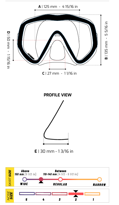 Cressi Liberty Scuba Mask