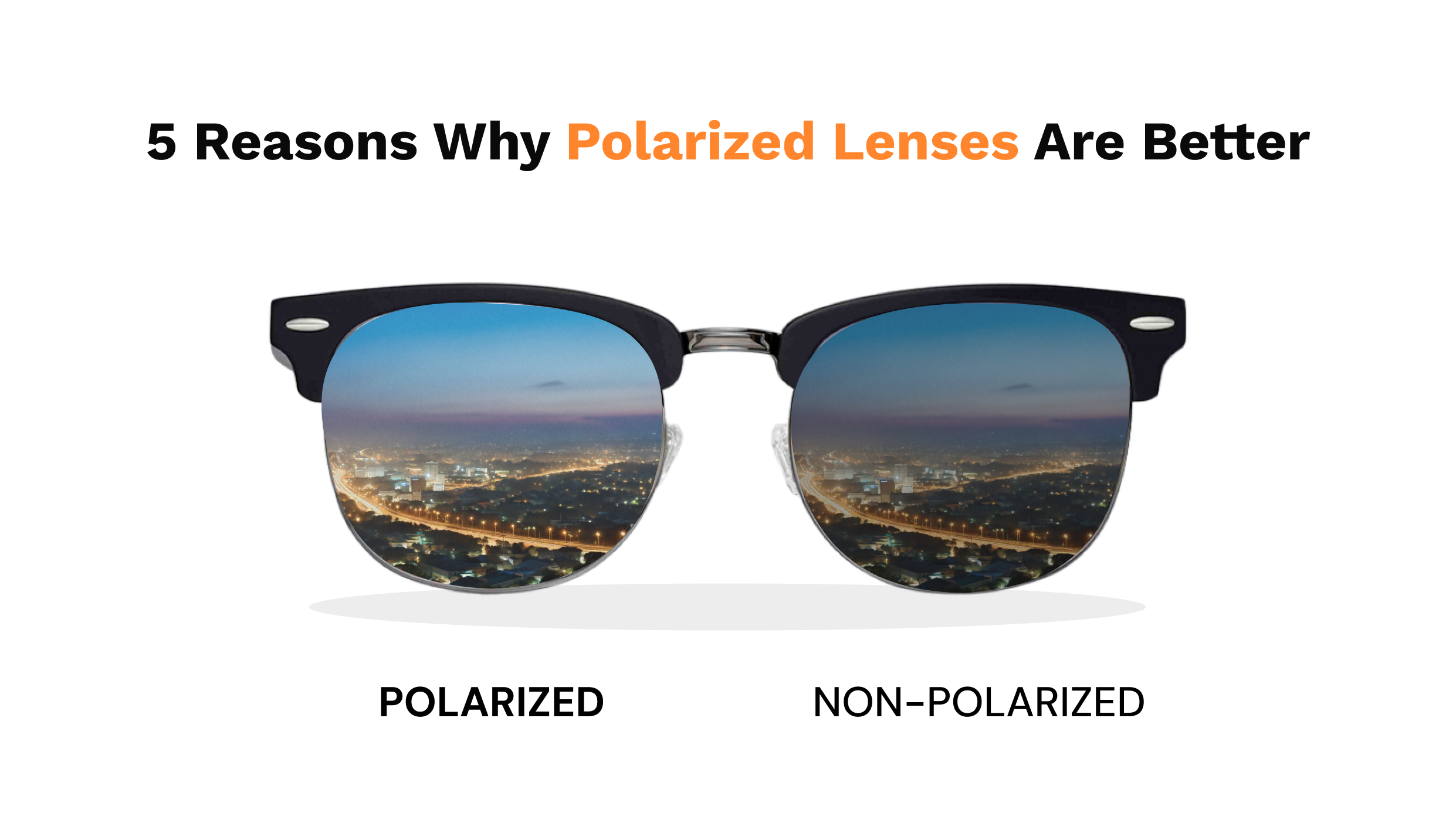 Polarized sunglass lenses online